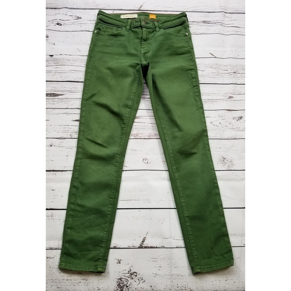 Pilcro and the letterpress Fit/Stet Green Jeans